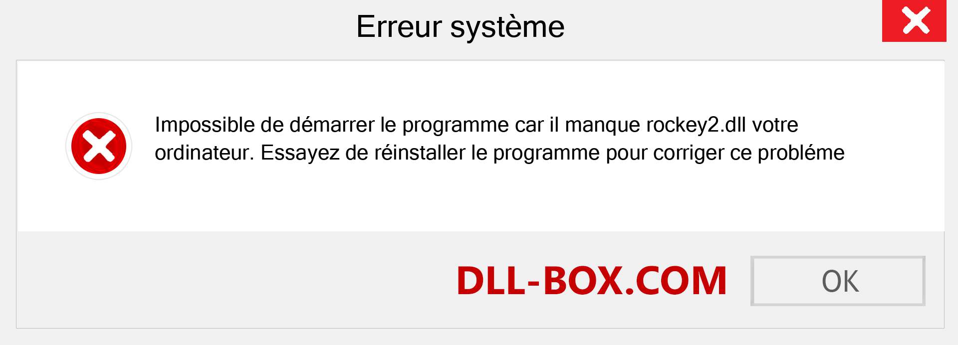 Le fichier rockey2.dll est manquant ?. Télécharger pour Windows 7, 8, 10 - Correction de l'erreur manquante rockey2 dll sur Windows, photos, images